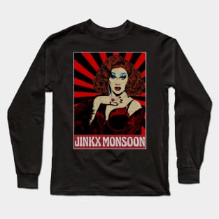 Vintage Jinkx Monsoon  Pop Aart Long Sleeve T-Shirt